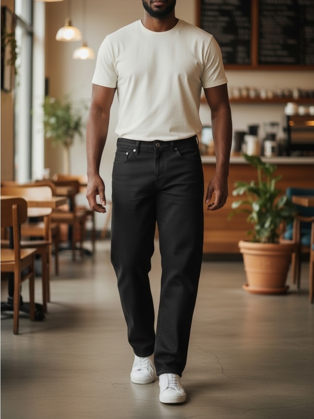 Denizen Levi’s 285 Men's Relaxed Black Jeans